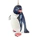 December Diamonds Hand Painted & Glittered Penguin Embellished with Rhinestones that Sparkle!!!Valuable Discontinued Limited Edition!!!