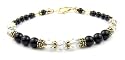 Diamond Gold Filled Swarovski Crystal Beaded Bracelets
