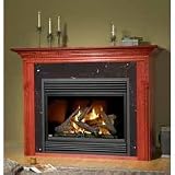 Napoleon BGD48N Natural Gas 48 Direct Vent Gas Fireplace with Yellow Dancing Flame Burner System a