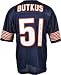 Dick Butkus Autographed Chicago Bears Blue Jersey with ''HOF 79'' Inscription Mounted Memories