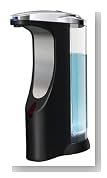 simplehuman Sensor Pump, for Soap or Sanitizer, Black, 14 Ounces