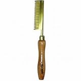 Gold Magic Brass Pressing Comb Sparse 33 Teeth