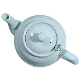 Dexam London Pottery 4 Cup Filter Teapot White