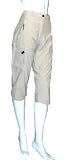 Damen 3/4- Nordic-Walking u. Wanderhose, sand - 