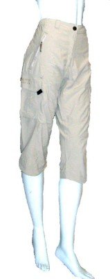 Damen 3/4- Nordic-Walking u. Wanderhose, sand
