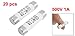 uxcell 20 Pcs 500V 1A Cylinder Cap Ceramic Fast Blow Fuse Links 10x38mm