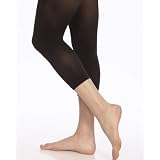 Danskin Women's Microfiber Hipster Crop Tights