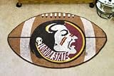 NCAA FLORIDA STATE SEMINOLES FOOTBALL SHAPED DOOR MAT RUG