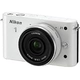 Nikon 1 J2 10.1 MP HD Digital Camera with 10-30mm VR Lens (White)