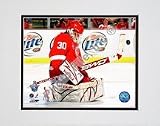 Chris Osgood Game 2 of the 2008 NHL Stanley Cup Finals Action; #6 Double Matted 8Ó x 10Ó Photograph (Unframed)