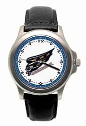 Washington Capitals Mens Rookie League Leather Strap Watch