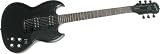 Musical Instruments : Epiphone Goth G-400 Electric Guitar, Satin Black