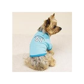 Dog Shirt - Blue Bow Wow Athletics T-Shirt - X-Small