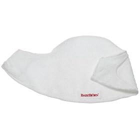 BabyBjorn White Bib For Baby Carrier (2-Pack)