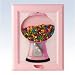 Gumball Machine Frame - Pink