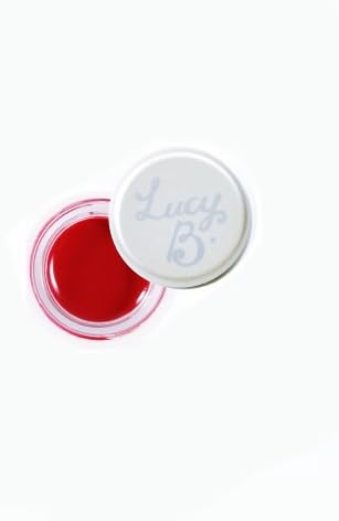 Lucy B Tinted Lip Balm, Red Ruby, 17-Ounce Jar