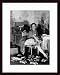 Anna Pavlova in Her Dressing Room, Art Poster with Wood Frame, poster size: 16