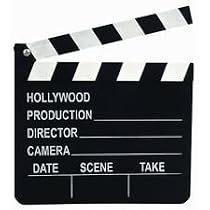 Movie Hollywood Clapboard Die-Cut Photographic Magnet
