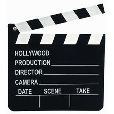 Movie Hollywood Clapboard Die-Cut Photographic Magnet