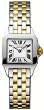 Cartier Women's Santos Demoiselle Stainless Steel and 18K Gold Watch #W25066Z6