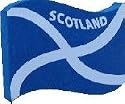 Scotland ScottishSaltire Car Aerial Ball Antenna Topper Flag.