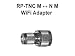 RP-TNC Male to N Male WiFi Adapter (lot of 2)