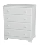DaVinci Kalani 4 Drawer Dresser - White