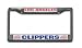 Los Angeles Clippers Chrome License Plate Frame
