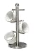 Kennedy Home Collections Stainless Steel Mug Tree