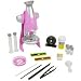 600x Pink Dual Slide Microscope