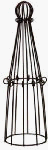 Midwest 862465A 72 x 24 Black Steel Trellis