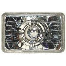 85-86 OLDSMOBILE CALAIS EURO CRYSTAL CLEAR HEADLIGHT, UNIVERSAL HEAD LAMP, 4X 6 1/2 GLASS LENS W/O H4 Bulb (1985 85 1986 86) UN9999CHL
