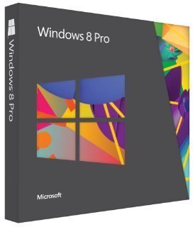 Microsoft Windows 8 Pro - Upgrade from Windows XP, Windows Vista or Windows 7, English Professional Edition