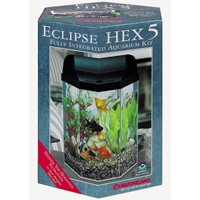 Seamless Integrated Aquarium System - 5 Gallons, Hex