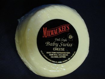 Baby Swiss Wheel-5 Lb Wheel by Cheese Express