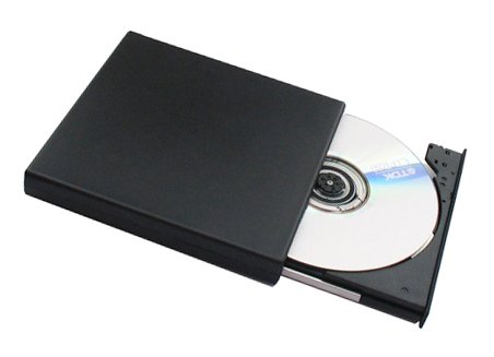 Dekcell USB Slim External Rewriteable CD and DVD +/- RW Drive, DVD Burner