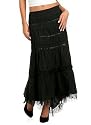 Women's Tiered Skirt w/ Ribbon and Tulle Detail