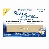 ScarAway Long Silicone Scar Healing Sheets - Contains the full Dr. Recommended 12 Week Supply