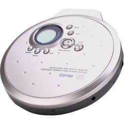 Childrens Toyshop  Electronics : ALBA PCD621 Personal CD Player With 60 Second Anti Shock - Silver