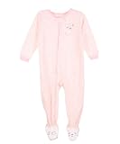Carter's Toddler Girls Pink Kitty Embroided Printed Blanket Sleeper