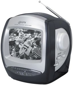 GPX TV-524 5 B/w Tv with Am/fm Radio