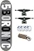 5Boro Blocks Snow Complete Skateboard - 8.25 w/Mini Logo Wheels and Bearings