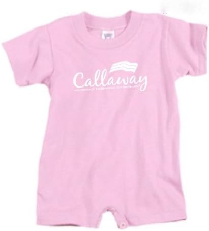 Callaway Cars 980.94.9552.M Pink Medium Infant Girls' Play Romper