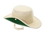 Tilley Endurables LTM3 Airflo Hat,Natural/Green,7.75