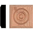 House of Fara R100 Red Oak Rosette Block