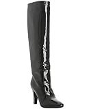 Jimmy Choo grey patent 'Heather' tall boots