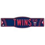 Minnesota Twins Official 4x17 Street Sign