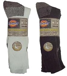 Dickies Men's Work Socks - Various Colors (3 pair)