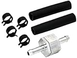 ATP JX-151 Universal Plastic Body In-Line Filter for 5/16" Barb Flare