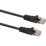 Category 5e Patch Cord, Black Snag-Proof Boot, 7 ft.